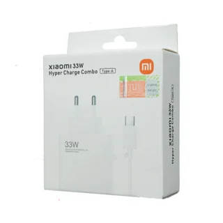 کابل و کلگی شارژر 33W  پکدار (اورجینال)